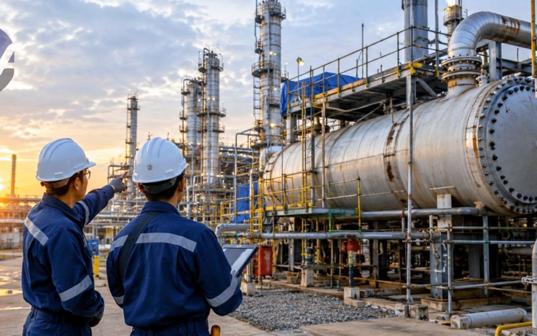 Inspeksi turnaround migas dan pemeriksaan peralatan saat shutdown maintenance